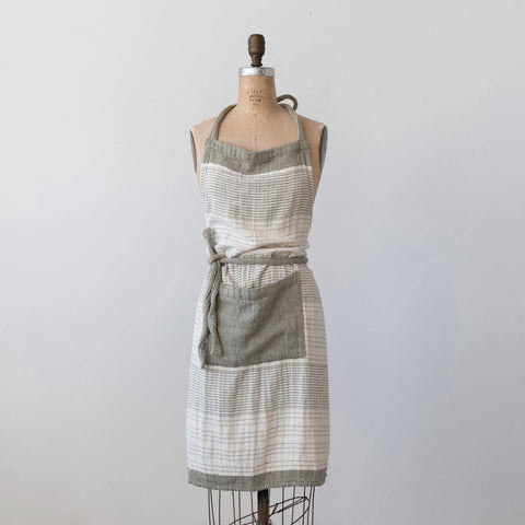 Cotton Double Cloth Apron & Pocket