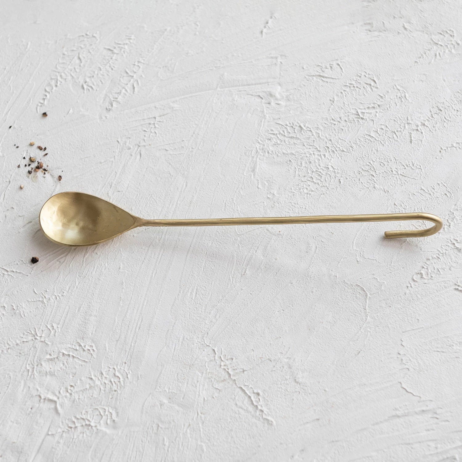 Hand-Forged Brass Jar Spoon