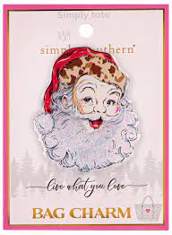 Santa Holiday Simply Southern Charm for Simply Totes