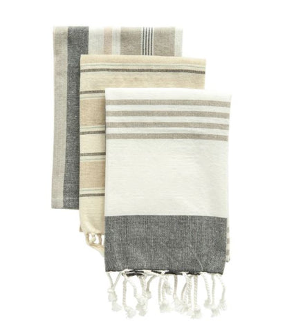 Cotton Striped Tea Towels