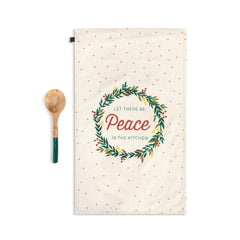 Let There Be Peace Kitchen Towel & Utensil Set