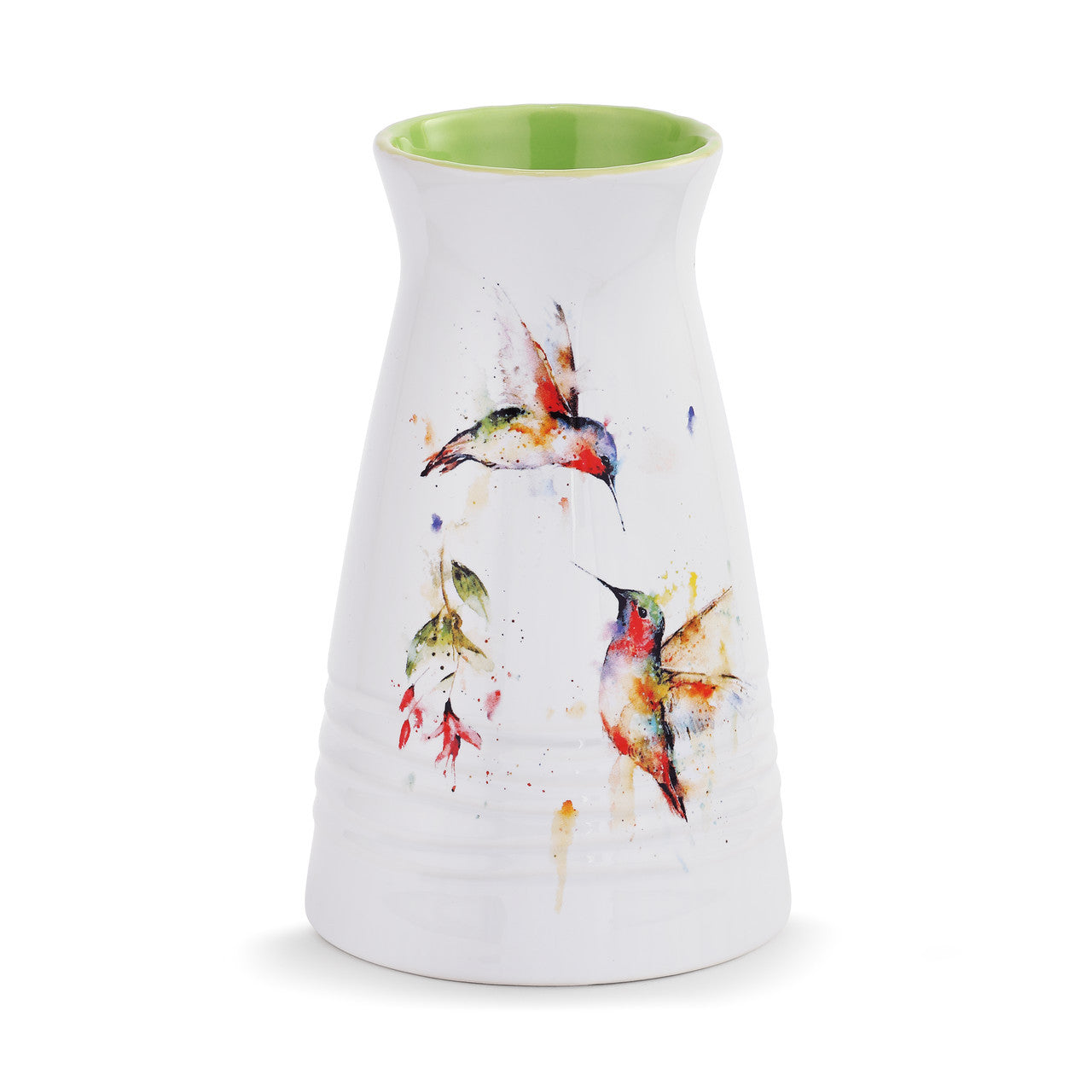 Summer Hummingbirds Vase