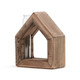 Wooden House Bud Vase