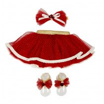 LB JINGLE ALL THE WAY TUTU SET