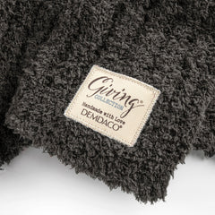 Gray Giving Blanket - Giving Collection Knit Fabric Men's