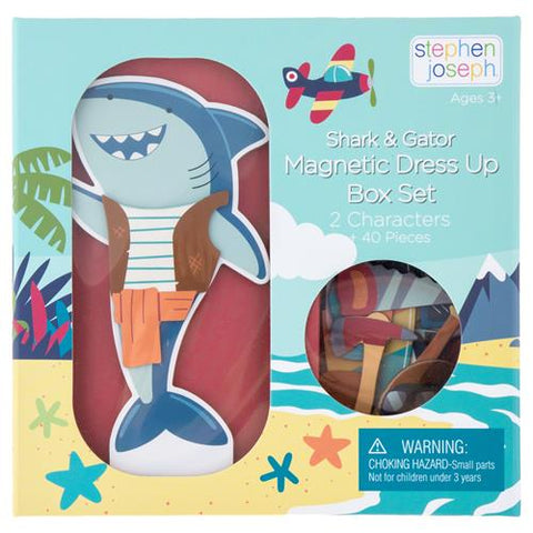 Magnetic Dress Up Doll Shark And Gator