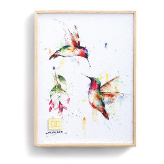 Summer Hummingbird Wall Art