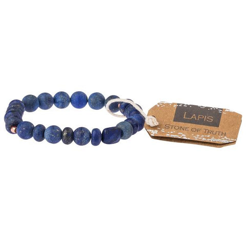 Lapis Stone Bracelet-Stone of Truth