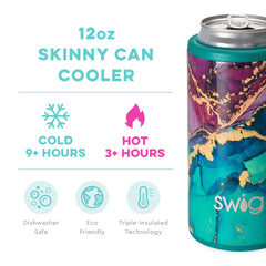 Gemstone Skinny Can Cooler 12oz