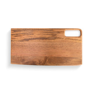 Wood Serving Board with Rectangle Handle