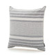 Gray/Blue Stripe Pillow