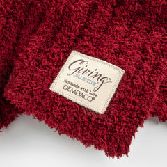 Ribbed Blanket - Red