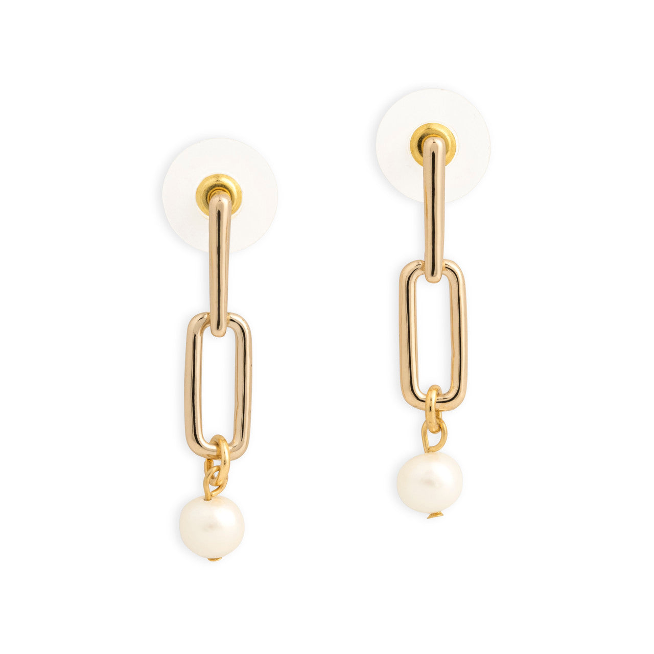 Pearls From Within Earrings - Gold